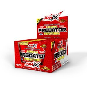 AMIX 100% Predator Protein, Banana, 20x30g