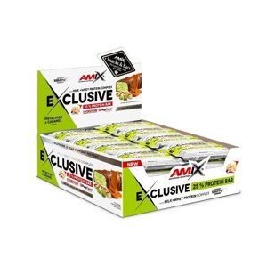 AMIX Exclusive Protein Bar, Pistachios Caramel, 24x40g