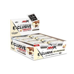 AMIX Exclusive Protein Bar, White Chocolate, 24x40g