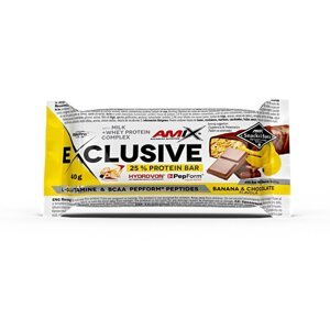 AMIX Exclusive Protein Bar, 40g, Banana-Chocolate