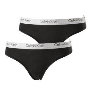 Calvin Klein 2Pack Tanga , černá, XS