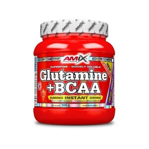 AMIX L-Glutamine + BCAA - powder, Cola, 300g