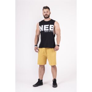 Nebbia Be rebel! šortky 150, M, žlutá