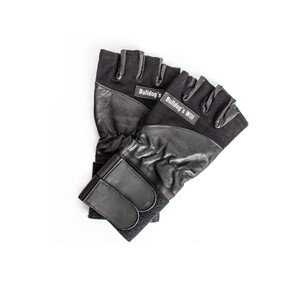 AMIX Fitness rukavice s omotávkou , černá, L