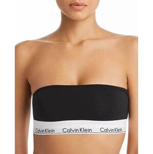 Calvin Klein Podprsenka Bandeau Black, černá, XS