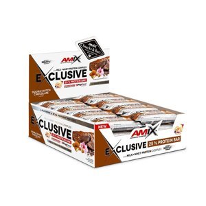 AMIX Exclusive Protein Bar, Double Dutch Chocolate, 24x40g