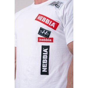 Nebbia BOYS tričko 171, bílá, XL