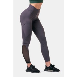 Nebbia Fit & Smart legíny s vysokým pasem 572, S, hnědá