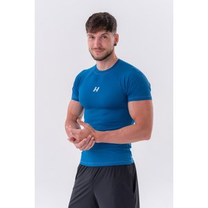 Nebbia Funkční Slim-fit tričko 324, XL, modrá