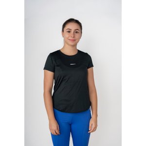 Nebbia FIT Activewear tričko “Airy” s reflexním logem 438, černá, XS
