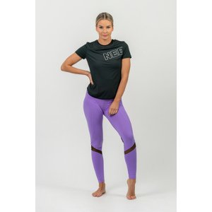 Nebbia FIT Activewear funkční tričko s krátkým rukávem 440 , černá, M