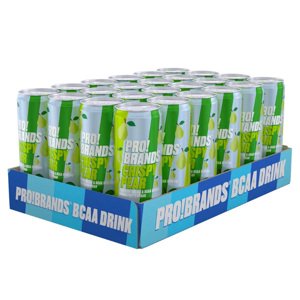 Pro!Brands BCAA Drink 330ml - Cripsy Pear, 24x330ml, Crispy Pear