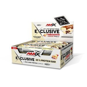 AMIX Exclusive Protein Bar, 12x85g, Carribean Punch