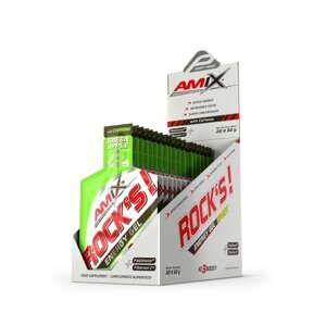 AMIX Rock's Energy Gel - s kofeinem, Green Apple, 20x32g