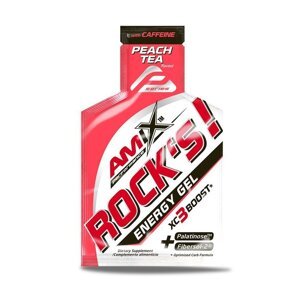 AMIX Rock's Energy Gel - s kofeinem, 32g, Peach Tea