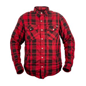 Moto košile BOS Lumberjack  Impact Red  XXL