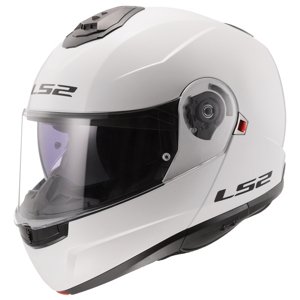 Výklopná přilba LS2 FF908 Strobe II Gloss White  3XL (65-66)