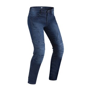 Pánské moto jeansy PMJ Titanium CE  36  modrá