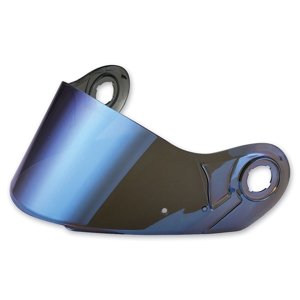 Náhradní hledí pro přilbu LS2 FF386 Ride/FF370 Easy/FF325 Strobe  iridium blue