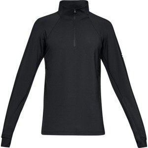 Pánská běžecká bunda Under Armour CG Reactor Run Half Zip v2  Black/Black/Reflective  M