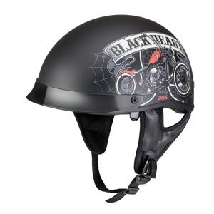 Moto přilba W-TEC Black Heart Rednut  M (57-58)  Motorcycle/Matt Black