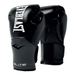 Boxerské rukavice Everlast Elite Training Gloves v3  černá  S (10oz)