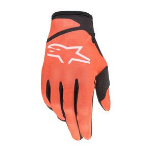 Motokrosové rukavice Alpinestars Radar oranžová/černá  oranžová/černá  S