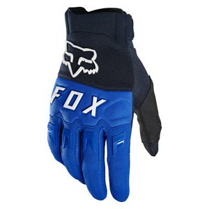 Motokrosové a cyklo rukavice FOX Dirtpaw Blue MX22  modrá  L