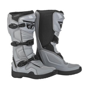 Motokrosové boty Fly Racing New Maverik Grey Black  šedá/černá  48