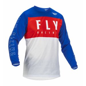 Motokrosový dres Fly Racing F-16 Red White Blue  červená/bílá/modrá  S