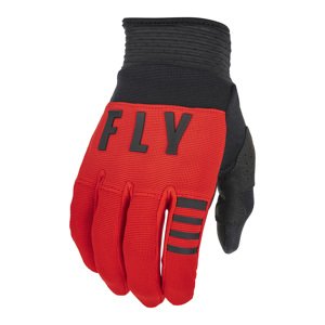 Motokrosové a cyklo rukavice Fly Racing F-16 Red Black  červená/černá  XS