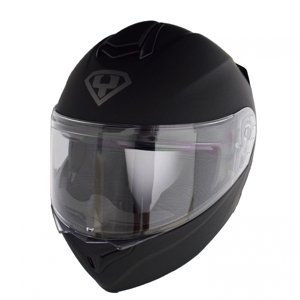 Moto helma Yohe 938 Double Visor  XL (61-62)  matně černá