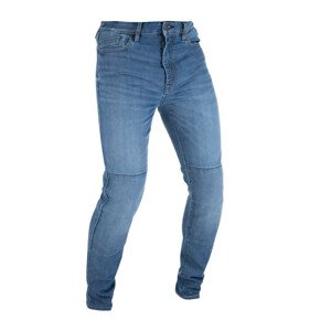 Pánské moto kalhoty Oxford Original Approved Jeans CE Slim Fit sepraná světle modrá  38/30
