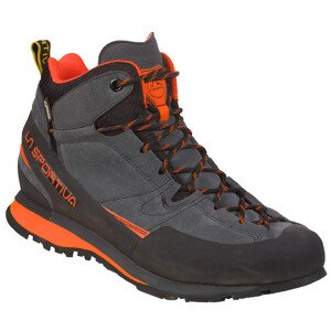 Pánské trekové boty La Sportiva Boulder X Mid  45,5  Carbon/Flame