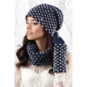 Kamea Woman's Snood K.18.831.12 Navy Blue