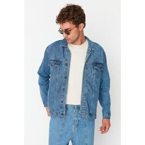 Trendyol Blue Men's Regular Fit Jacket