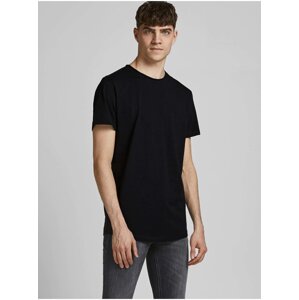 Černé basic tričko Jack & Jones Basher - Pánské