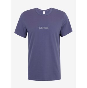 Fialové dámské tričko Calvin Klein Jeans - Dámské