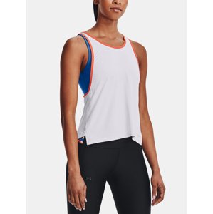 Under Armour Tílko 2 in 1 Knockout Tank-WHT - Dámské