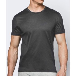 Pánské tričko s krátkým rukávem ATLANTIC - tmavě šedé