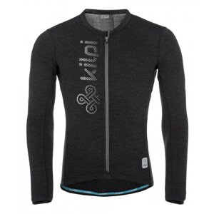Pánský cyklistický merino dres Kilpi SONET-M tmavě šedý