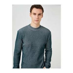 Koton Basic Knitwear Sweater Half Turtleneck Slim Cut