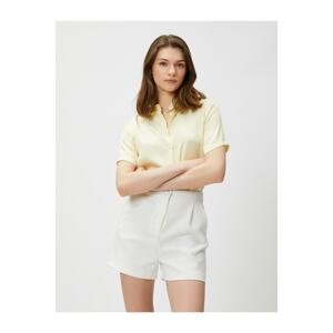 Koton Buttoned Short Sleeve Shirt