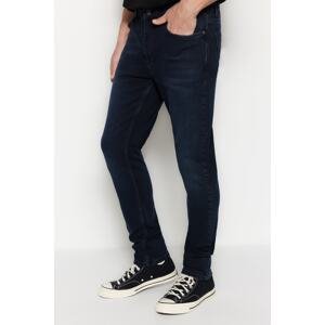 Trendyol Limited Edition Dark Navy Blue Men's Premium Slim Fit Flexible Fabric Jeans.