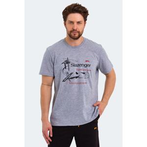 Slazenger Karnen Oversized T-shirt Mens Gray