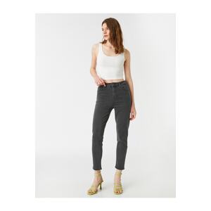 Koton Comfortable Cut, Slim Leg Jeans Pants - Mom Jeans