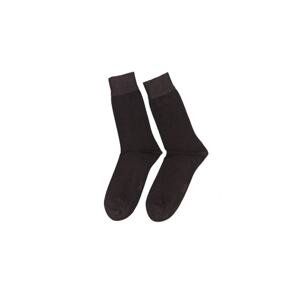 Dagi Brown 2-Piece Modal 20/1 Men's Socks