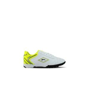 Slazenger Hugo Astroturf Football Boys' Cleats Shoes White / Yellow