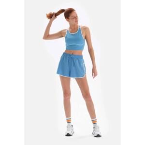 Dagi Light Blue Women's Piecing Shorts