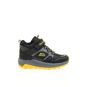 Slazenger Black - Yellow Boys' Boots